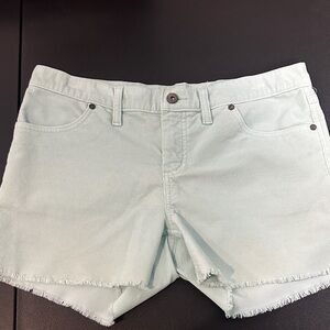 Carve Designs Light Green Jean Shorts